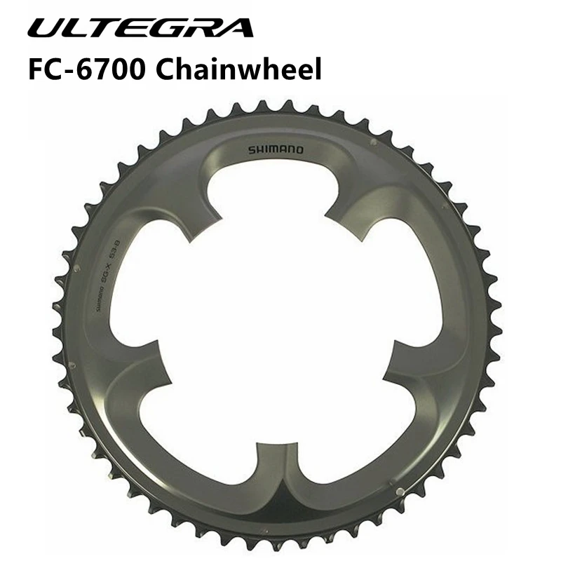 Plateau Shimano Ultegra FC-6800 - 53 Dents (pour Pédalier 53/39) - Alu - Neuf