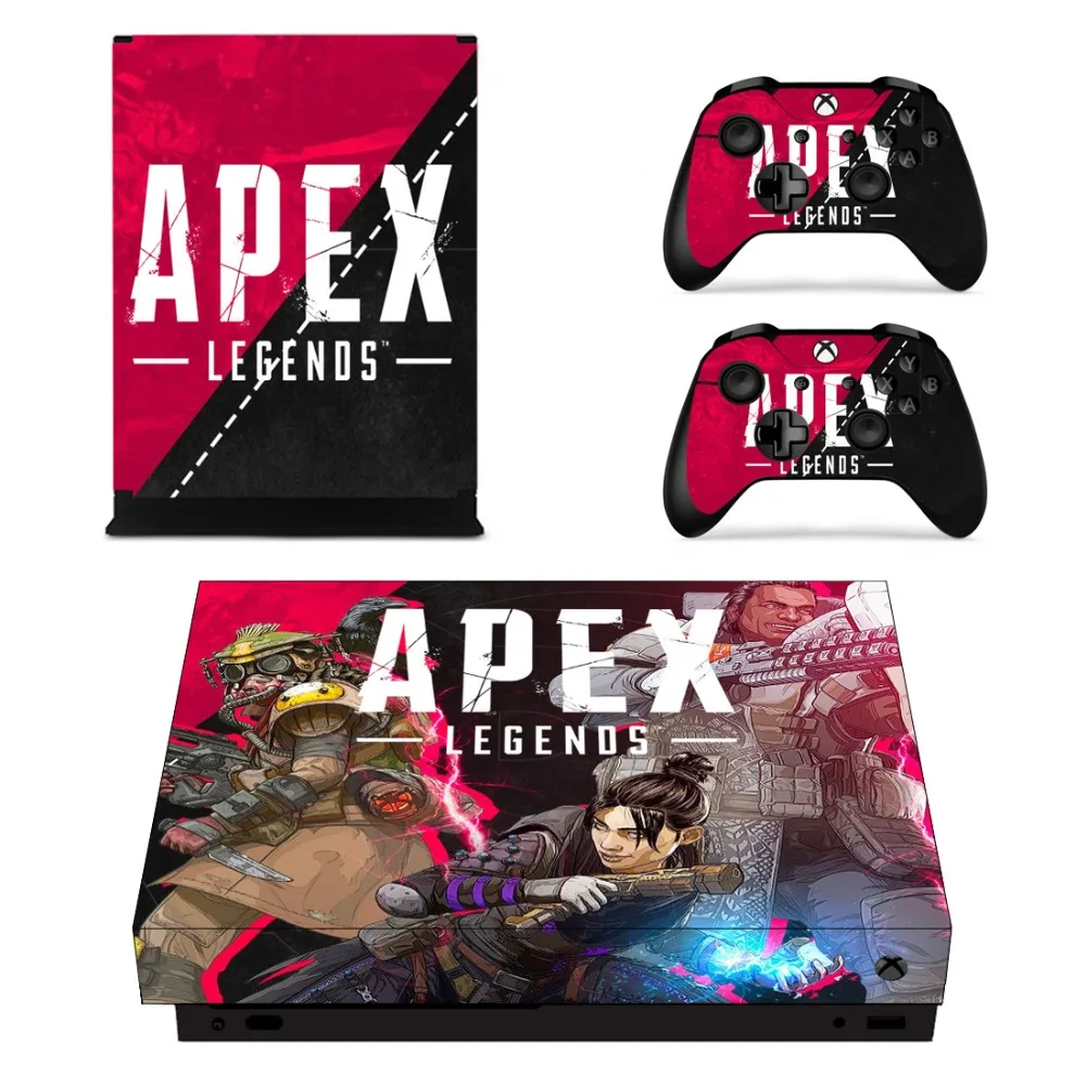 

APEX Legends Skin Sticker Decal For Microsoft Xbox One X Console and Controller Skin Stickers for Xbox One X Skin Vinyl