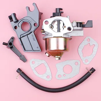 

Carburetor with Fuel Line Insulator Spacer Gasket Set For Honda GX200 GX160 GX 200 160 4-Stroke Mower Engine Parts
