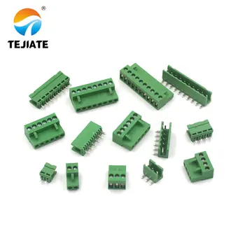 

HT3.96 2-10Pin 3.96mm Pitch Straight /Curved Needle Terminal Blocks connector kits Pin Plug + Pin Socket 3/4/5/6/7/8/9