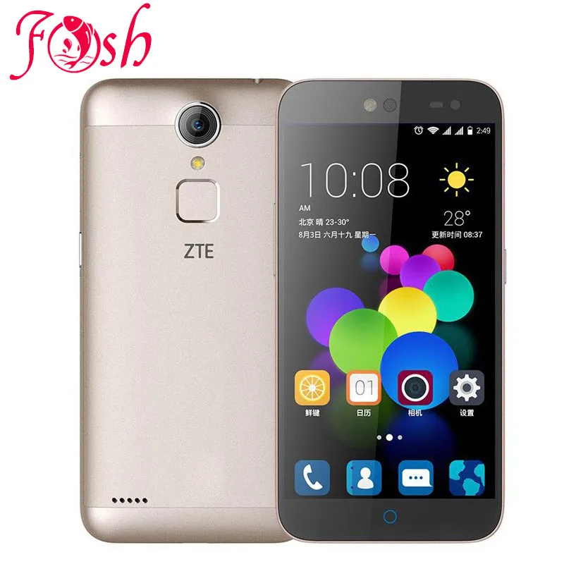 Zte C880S A1 металлический корпус Android 5 1 e MTK6735 четырехъядерный Dual SIM 4G FDD LTE 0 &quotHD 2G ram 8G rom