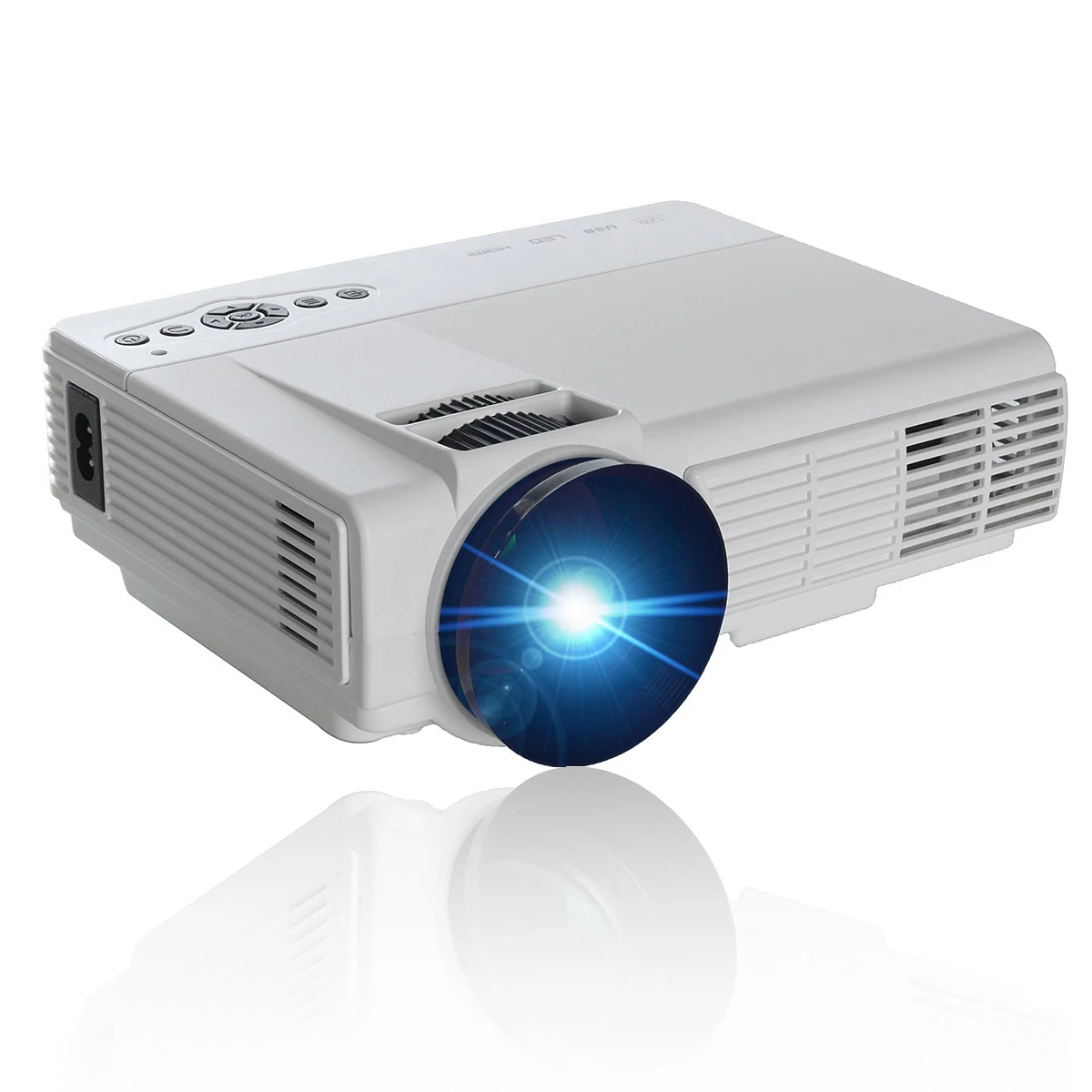 3000 Lumens 3D 1080P HD Mini Portable Projector Digital Projector For Home Theater Movie Home Beamer 3000 Lumens 3D 1080P HD Mini Portable Projector Digital Projector For Home Theater Movie Home Beamer