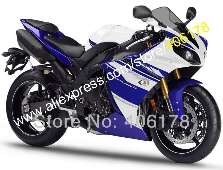 YZF1000 R1 Abs обтекатель для YZF R1 12-14 YZFR1 2012 2013 синий белый обтекатель мотоцикла(литье под давлением