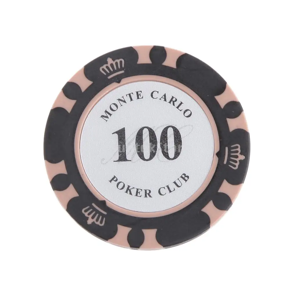 MagiDeal PP глина покерные фишки для казино маджонг доска игровые счетчики упаковка из 10 шт - Цвет: 8