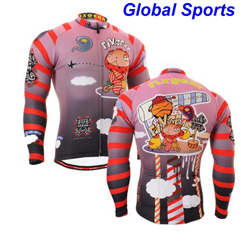 2017 cartoon cycling jersey pro cycling jersey tinkoff team wear t
