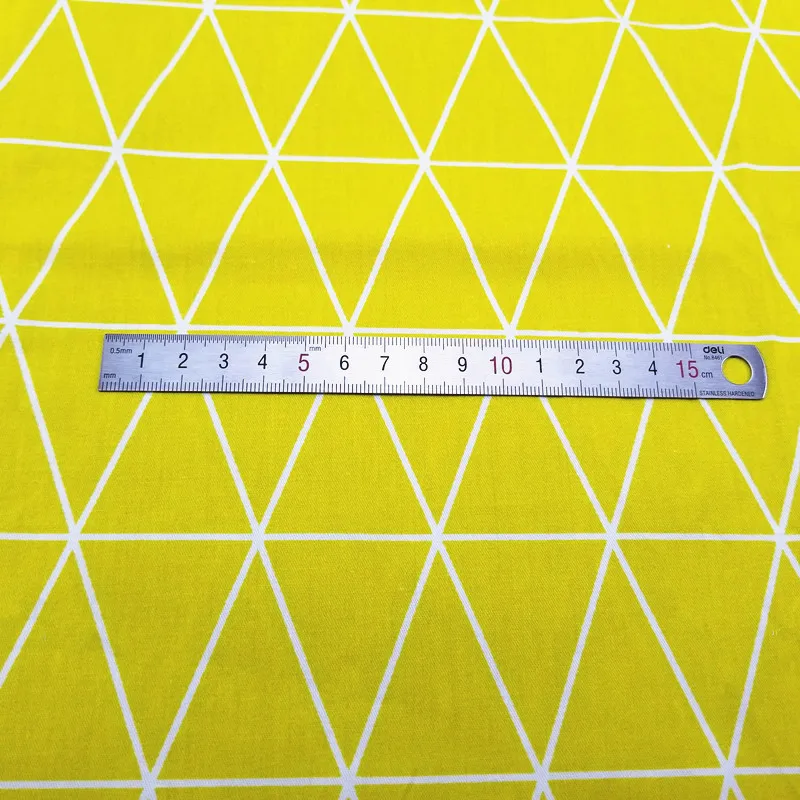 Горячая геометрические узоры печатные хлопок саржевая ткань для DIY шитье стеганое жир четверти Материал Ткань для ребенка и ребенка