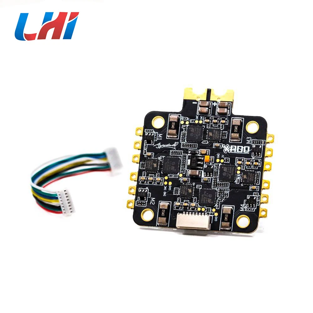 Контроллер полета Bardwell F4 V2 AIO Stack с BLHeli_32 4 в 1 3 6s 32Bit 30A бесщеточный ESC для FPV RC