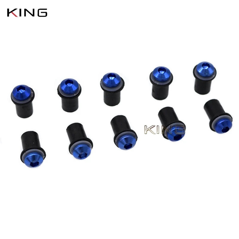

For BMW R1200GS S1000RR F800GS ADVENTURE 1200 GS 1200 Motorcycle Accessories Windshield Bolts Screw Nut Fastener Kit 5mm
