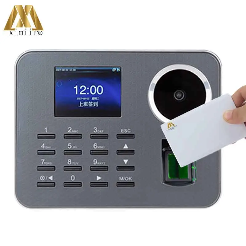 

Biometric Fingerprint Time Attendance With 13.56MHz MF Card ZK Iclock360-P Palm Employee Attendance Time Clock