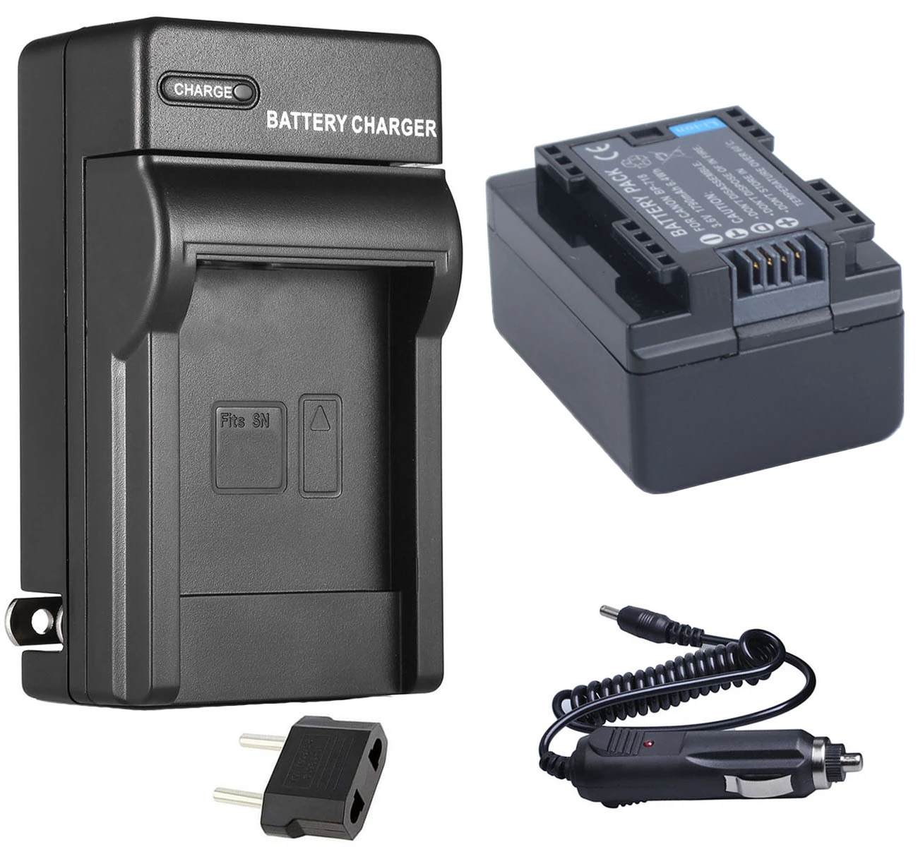 Canon Vixia HF R80/R82/R800 Camcorder Battery Charger USB