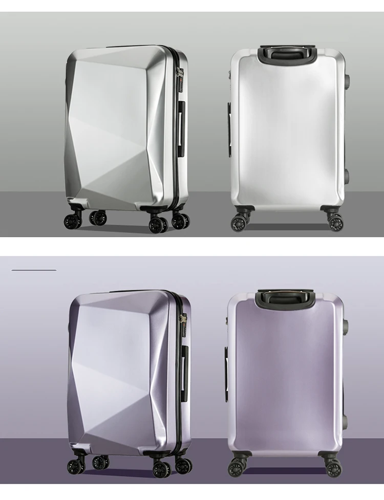 Letrend, уникальный дизайн, женские чемоданы, чемодан на колесиках, чемодан на колесиках, сумка для путешествий, сумка для переноски багажа, пароль, Hardside 20/24