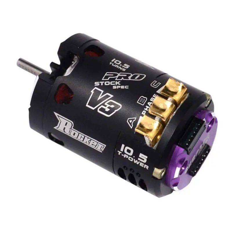 

SURPASS HOBBY 540 V3 Sensored Brushless Motor 10.5T Spec for 1: 10 RC Crawler Car Accessory