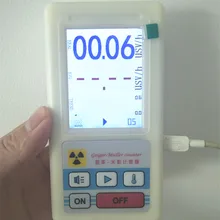 Счетчик детектор радиоактивного излучения дозиметры мраморный тестер с экраном дисплея счетчик радиоактивного детектора