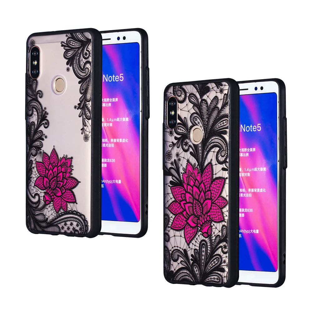 

For Funda Xiaomi Redmi Note 5 Case Cover For Xiaomi Redmi Note 5 Pro Cover Case Redmi Note 5 Soft Silicone Edge Hard Cover Coque