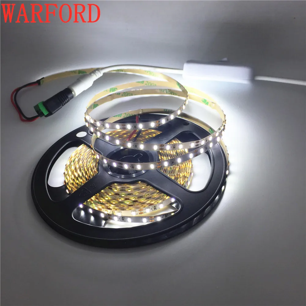 DC12V 3014 120 светодиодов/m 600 светодиодов IP30/IP65 Non