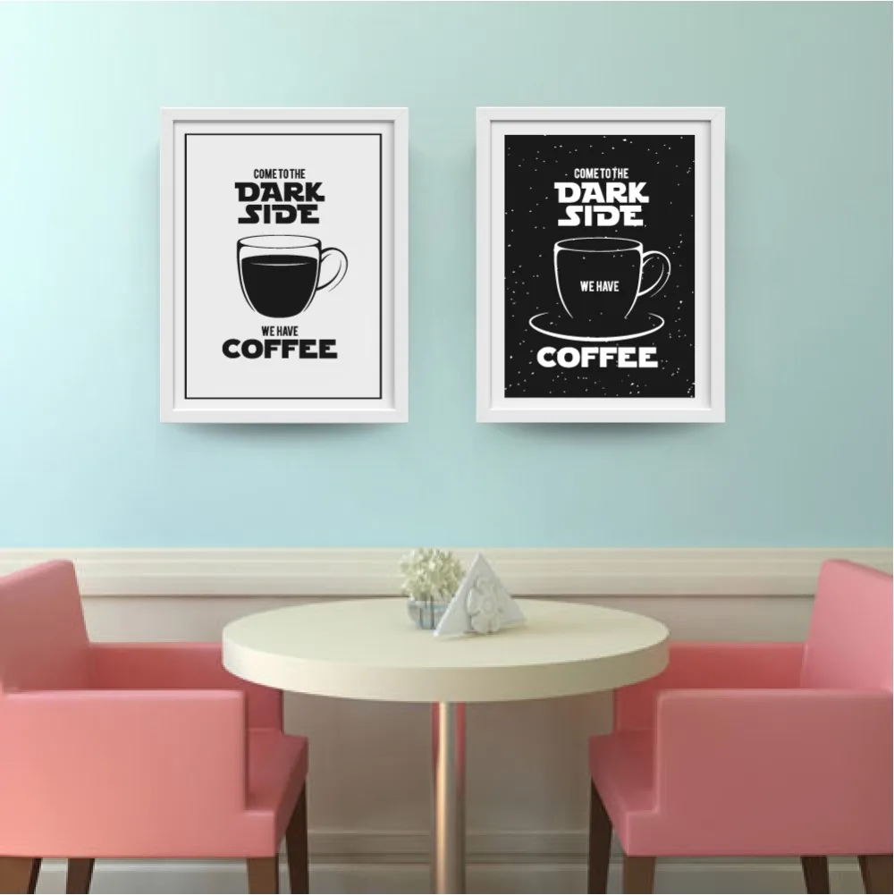 Coffee Canvas Painting Kitchen Decor