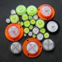 5 шт./лот) Высокая точность спиртовой уровень бусин мини пузырьковый уровень инструменты Горизонтальный Инструмент диаметр 18 мм 19 мм 30 мм 32 мм