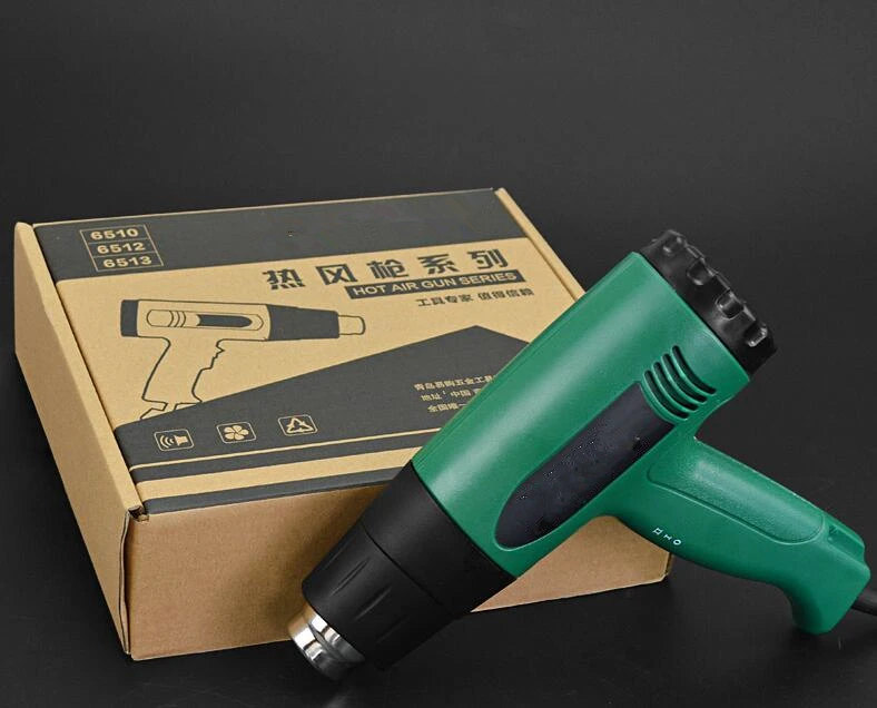 Термостат UZWELL, фольга с цифровым дисплеем, пистолет для обжига, промышленный фен для волос, термоусадочная пленка