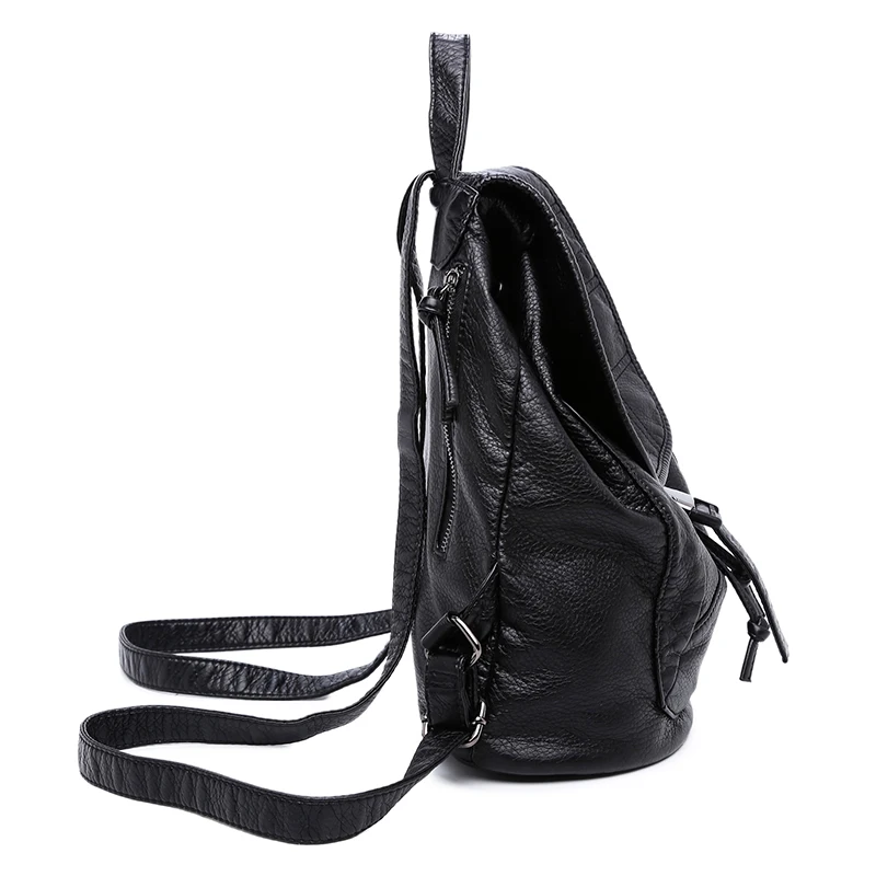 IPinee модный кожаный рюкзак для женщин, сумки в консервативном стиле, рюкзак для девочек, школьные сумки на завязках, женская сумка на плечо