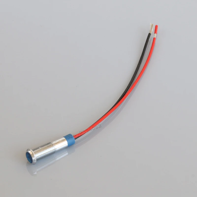 

6mm indicator light LED signal lamp high quality metal 12V 24V 220V red yellow green white blue colorful S6-D