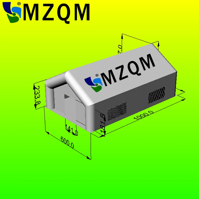 MZQM 10*6*4 м белый надувной шатер, надувной свадебный шатер, гигантский надувной шатер, надувной шатер Свадьба/событие/пар