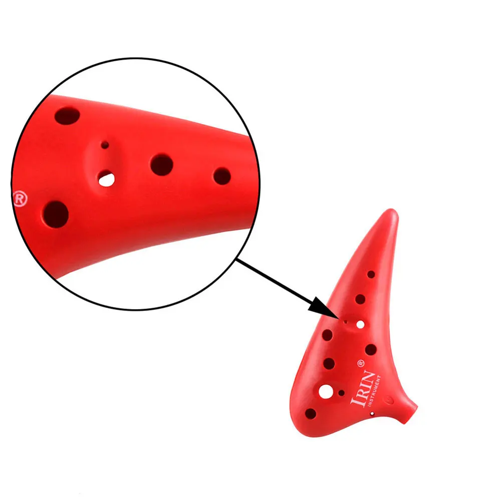 IRIN ocarina 12 Buracos C Key ocarina 12 Hole ocarina Flute Orff-инструменты музыкальные инструменты для детей