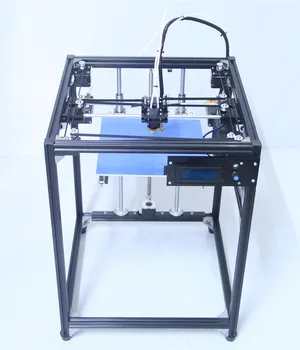 

High quality LCD screen dual extruder 3D Printer Machine Easy Installation DIY KIT big size 3d printer