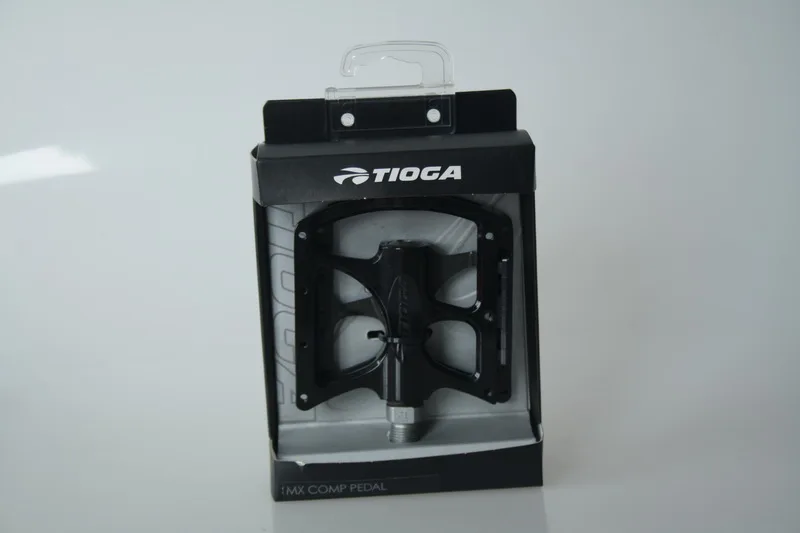 Tioga Mx Comp педаль 6061-t6 педаль из алюминиевого сплава с герметичным подшипником педали для шоссейных велосипедов - Цвет: Black