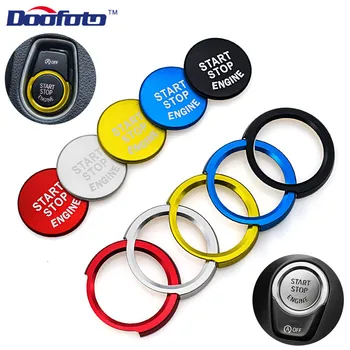 

Doofoto Car Styling Engine Start Stop Button Cover For Bmw E46 E60 E39 F20 F21 F30 F31 F10 Decoration Sticker witch Accessories
