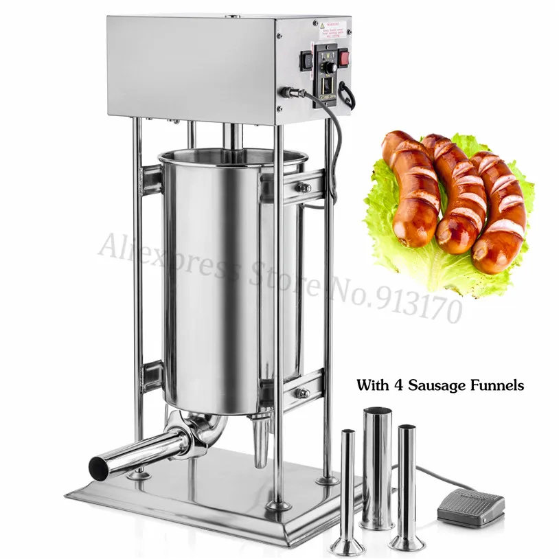 Automatic Stainless Steel Sausage Stuffer Meat Sausage Filling Machine