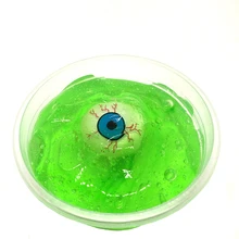 

Snot Mud Fancy Slime Toy Barrel Anti Stress Lizunov Toys Slime Crystal Pearl Crystal Mud Crystal Clear Slime toy eyeball oyuncak