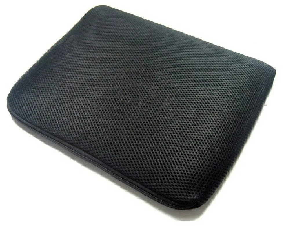 

Black Color 10,12,13,14,15,17 inch portable durable net mesh laptop notebook tablet bag sleeve pouch cover case bag01