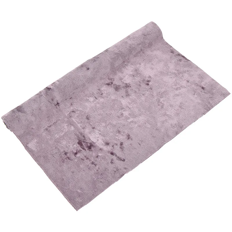 A4 Velvet 29x21cm Fabric Polyester Spandex Flexible Fabric DIY Handmade Sewing Material Drop Shipping Wholesale - Цвет: Purple1