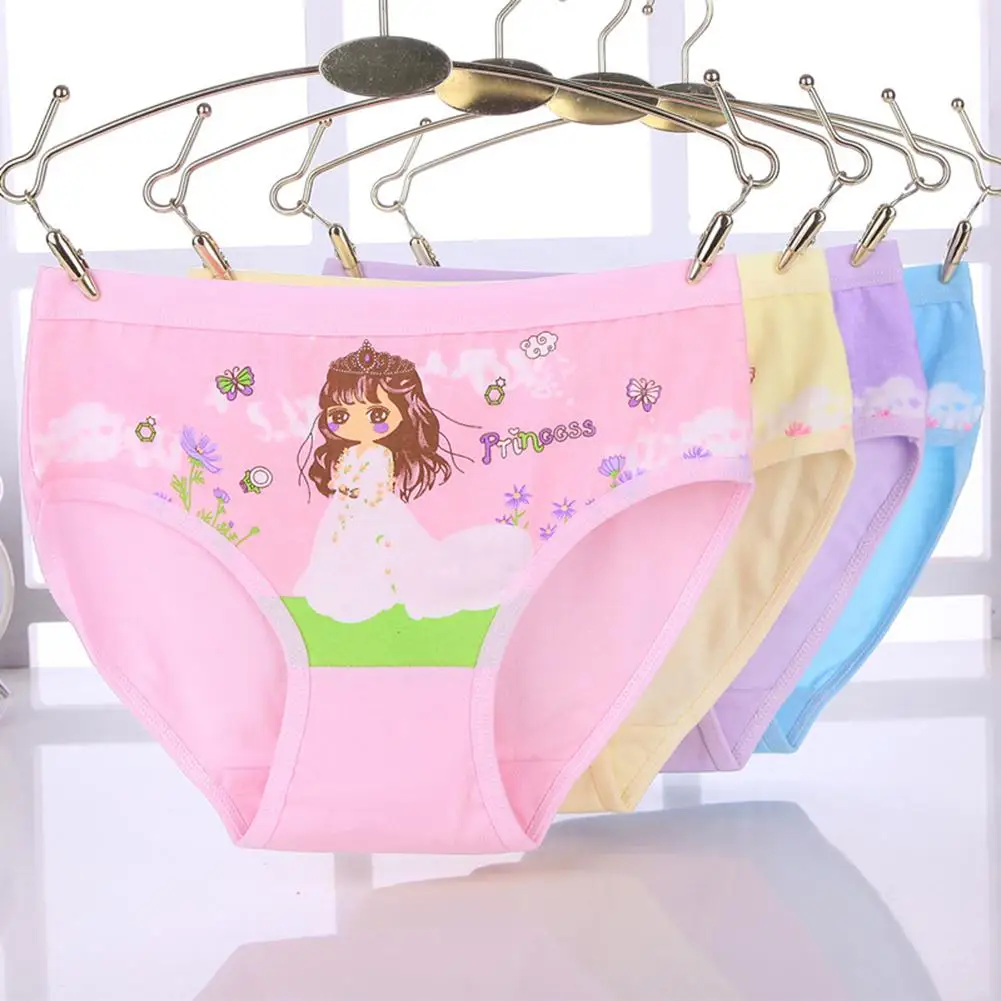 Нижнее белье для девочек Kidlove 4 шт./компл. детские трусики с героями мультфильмов