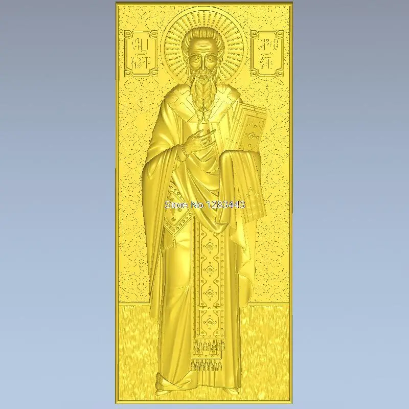 

High quality 3d model relief  for cnc or 3D printers in STL file ikona_0128_Simeon