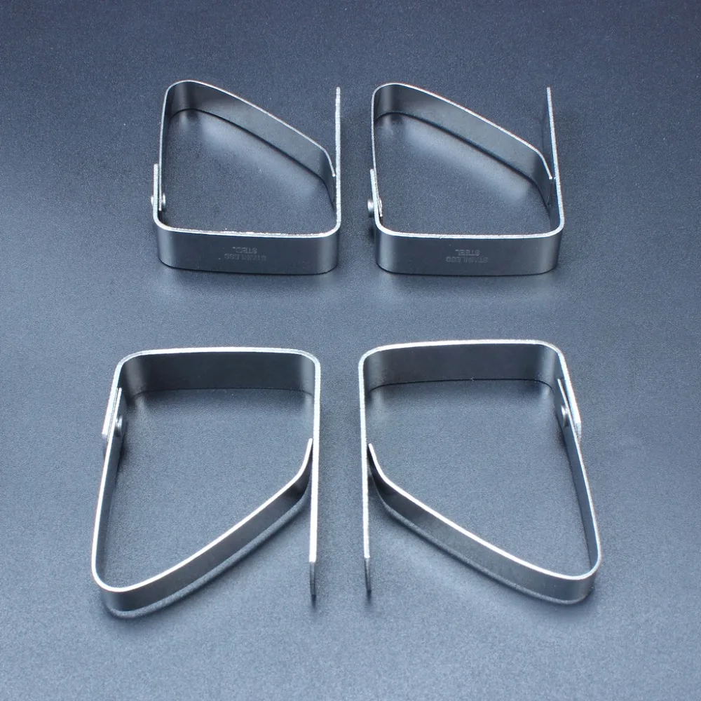 Set of 4 Tablecloth Clips Stainless Steel Table Cover Clamps Table Cloth Holders Adjustable  (6)