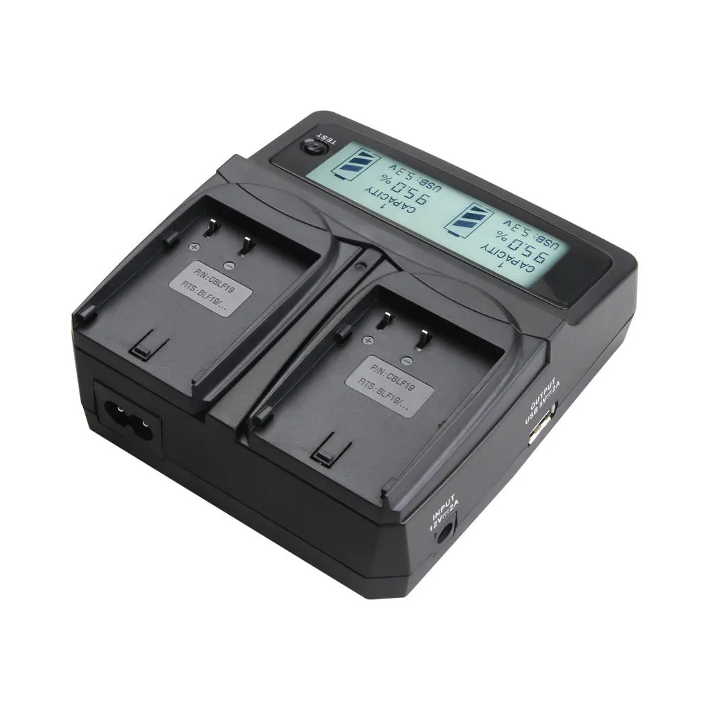 Udoli DMW BLF19 BLF19E автомобильное двойное зарядное устройство для Panasonic Lumix DMC GH3 GH4 GH3GK