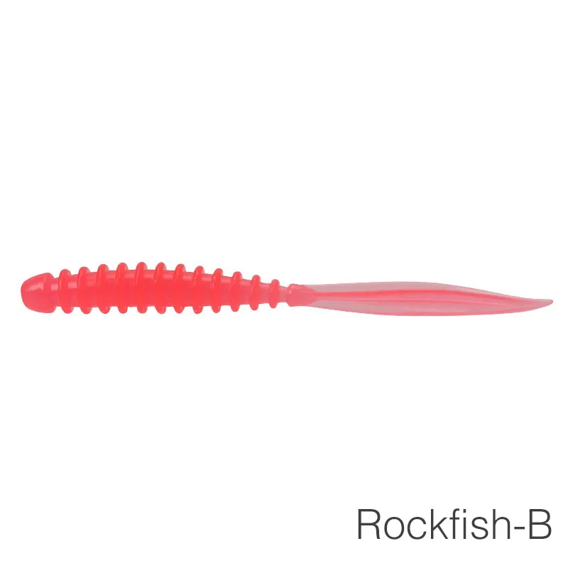 TSURINOYA AJING рыболовная приманка элегантная 0,4 г 60 мм 10 шт. Rockfish океан Рок игла для приманки хвост Мягкая приманка искусственная приманка - Цвет: ELEGANT-B