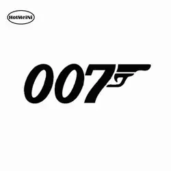 HotMeiNi JAMES BOND 007 Светоотражающая Виниловая наклейка для вашего автомобиля, грузовика, окна, бампера или любой гладкой плоской поверхности 22*7