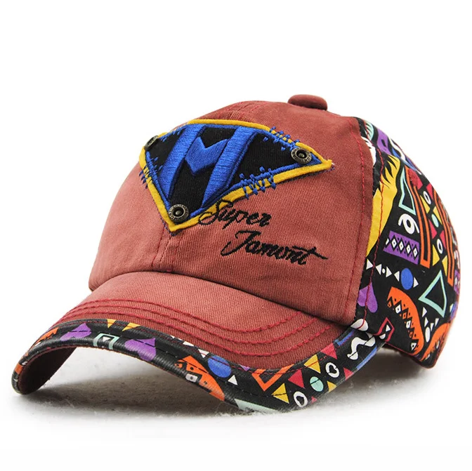 [JAMONT] модная бейсболка, детская бейсбольная кепка, Детская кепка в стиле хип-хоп, хлопковая кепка, весенне-осенняя солнцезащитная Кепка с вышивкой - Цвет: C