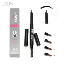 UBUB High Quality 1 Pcs Automatic Eyebrow Pencil With Eye Brows Brush Makeup Long-lasting Waterproof Eyebrow Pencil Cosmetics