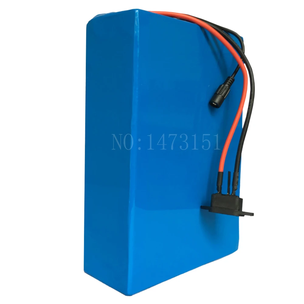 52V 1000W 1500W 2000W ebike батарея 22AH литиевая Электрический велосипед с 50A BMS и 5А зарядное
