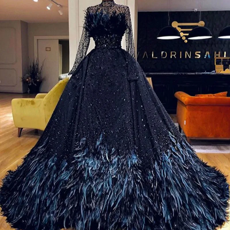 

Royal Blue Evening Dresses Fashion Luxury Lace Appliques Arabic Sexy Evening Dress Party Formal Elegant Evening Gown KW0024