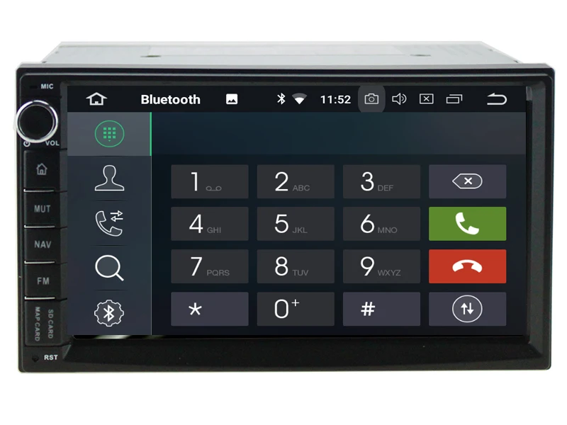 Discount car dvd Fit for NISSAN Qashqai/Navara/Tiida/Paladin/Livana/Micra/Bluebird/Murano/Frontier/Patrol GPS android 8.1.0 head unit 4