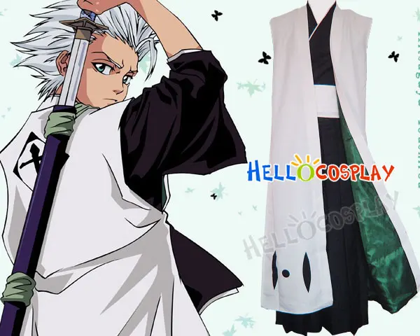 Отбеливатель Hitsugaya Toushirou капитан 10-го подразделения только плащ H008 | Тематическая