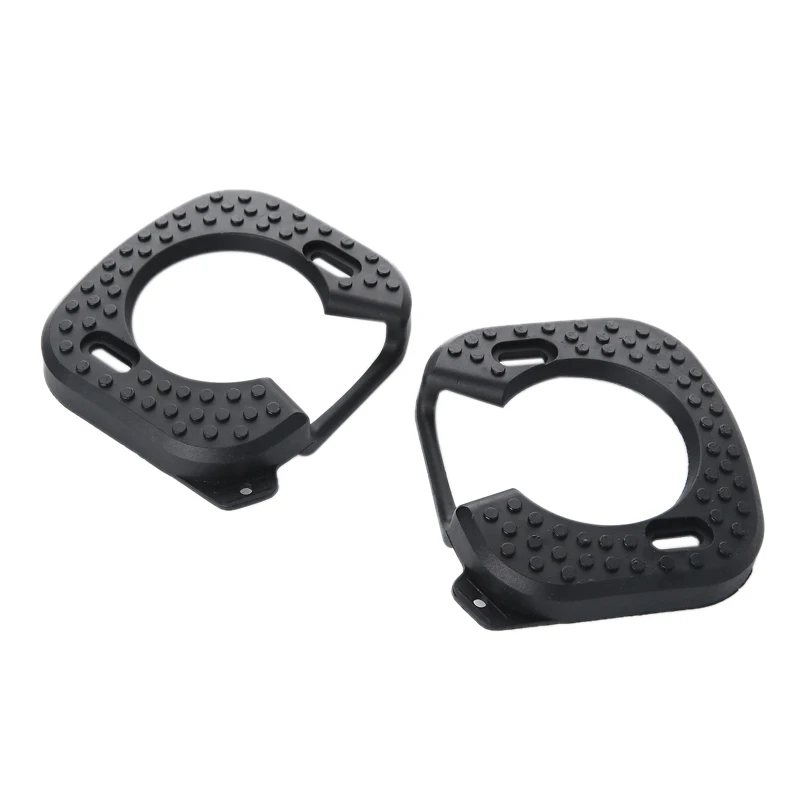 1 Pair Rubber Walkable Cleat Covers Riding Pedal Protective Cover