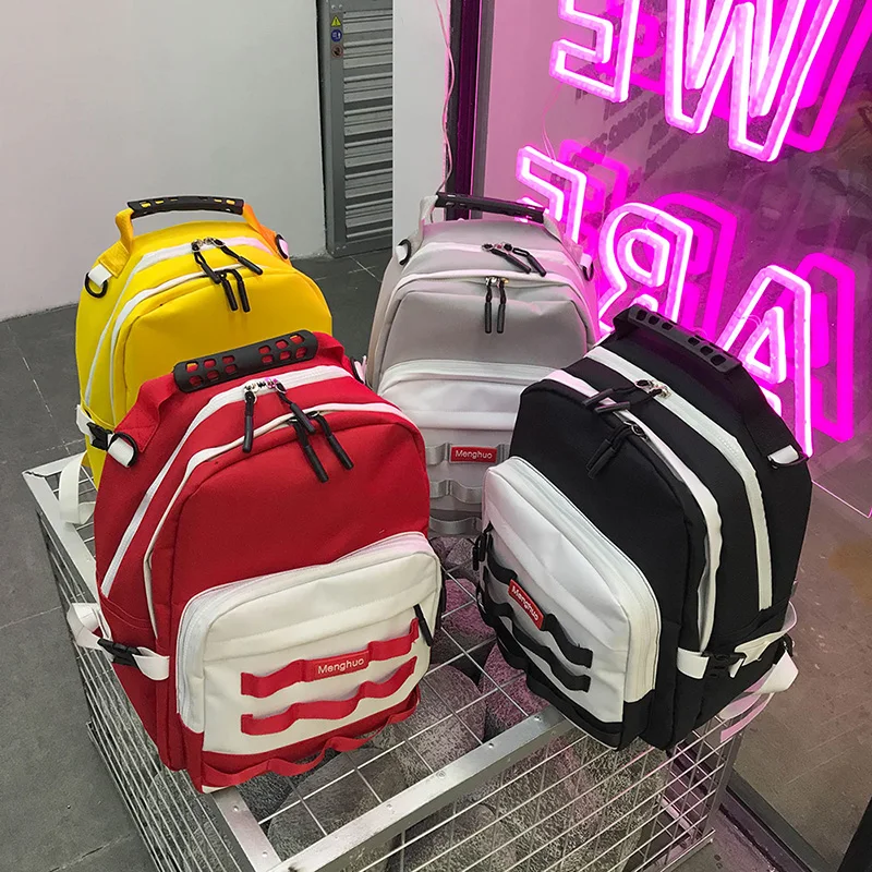 Classic Backpack for Teenage Girl Boys Mochila Feminina Women School Backpacks Men Nylon Waterproof Casual Laptop Bagpack Female (4)