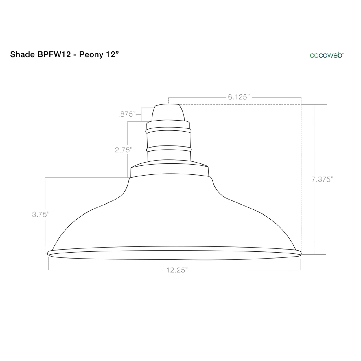 12 Traditional Peony LED Barn Light in Jade (2)