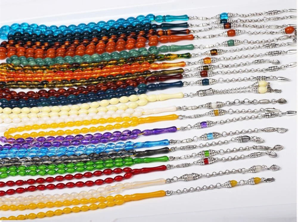 

Tasbih Store Resin mix color 1 pc (random color)