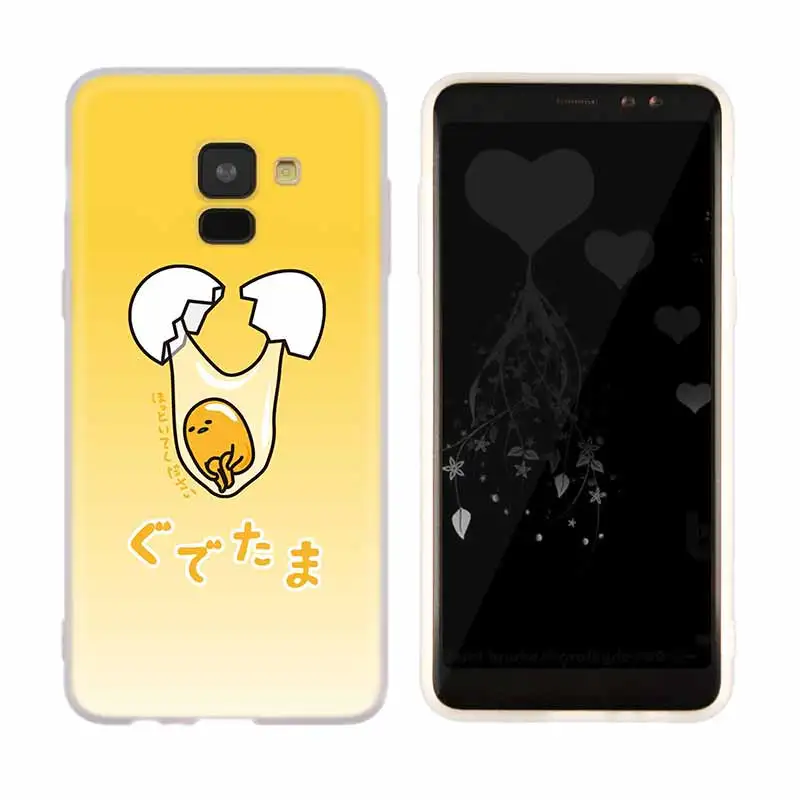 3D милый чехол Gudetama для Samsung Galaxy A8 A6 Plus A9 A5 A3 A7 2018 2017 2016 A50 A30 A40 A70 A10 A2 CORE Soft|Бамперы| |